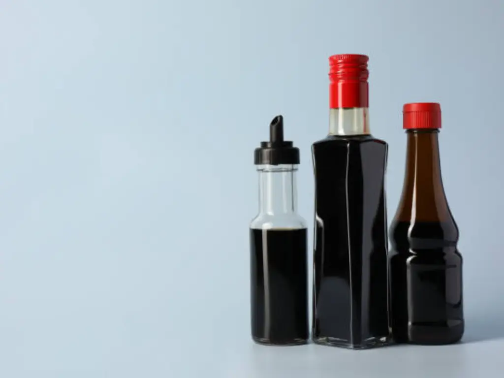 soy sauce in different packaging