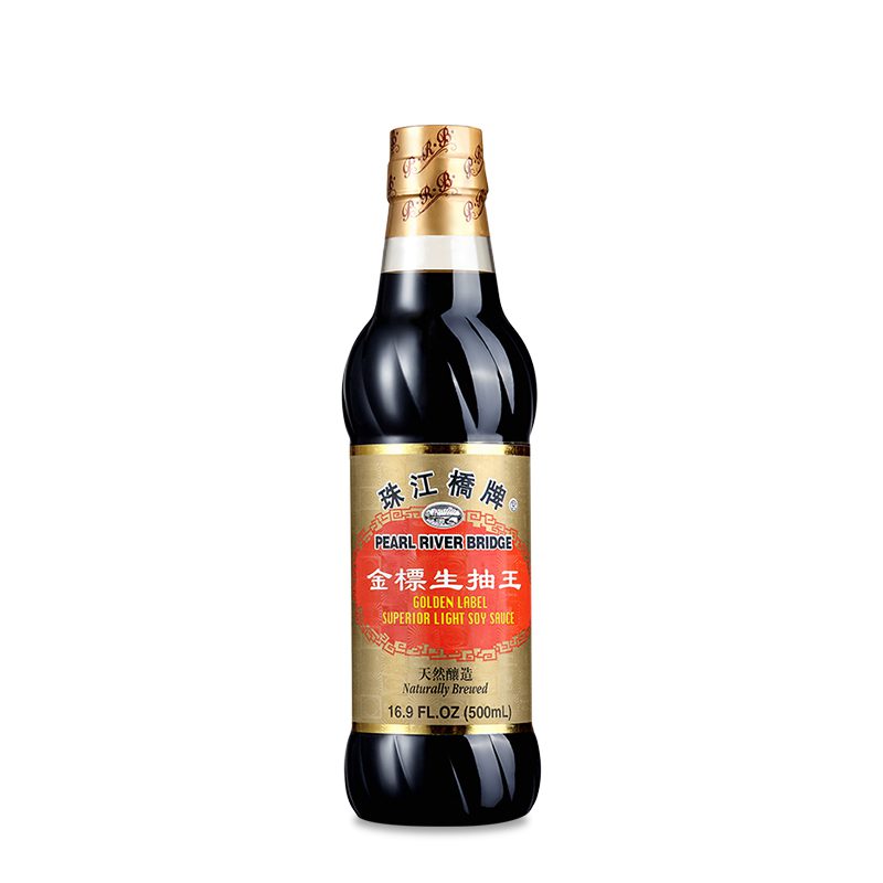 golden label superior light soy sauce500ml PET