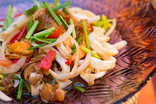 Ensalada De Mariscos Al Estilo Tailandés